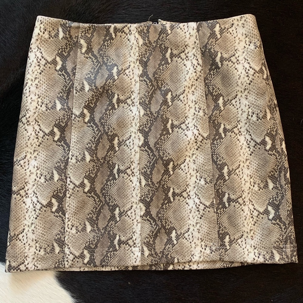 Snakeskin Skirt